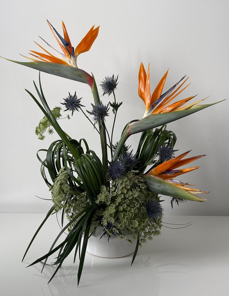 Bird of Paradise Centerpiece